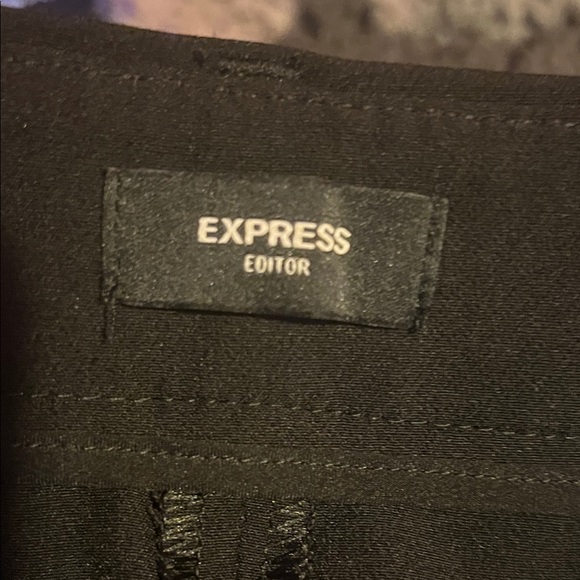Express editor slim mid rise pants - Picture 2 of 6